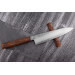 Couteau de chef 21cm japonais artisanal Hado Kirisame Shirogami