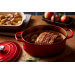 Cocotte ovale en fonte émaillée Le Creuset Signature 29cm cerise