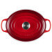 Cocotte ovale en fonte émaillée Le Creuset Signature 29cm cerise