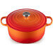 Cocotte ronde en fonte émaillée Le Creuset Signature 28cm Volcanique