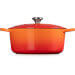Cocotte ronde en fonte émaillée Le Creuset Signature 28cm Volcanique