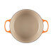 Cocotte ronde en fonte émaillée Le Creuset Signature 24cm Volcanique