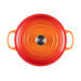 Cocotte ronde en fonte émaillée Le Creuset Signature 24cm Volcanique