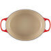 Cocotte ovale en fonte émaillée Le Creuset Signature 33cm Cerise