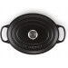 Cocotte ovale en fonte émaillée Le Creuset Signature 33cm Noir Mat