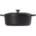 Cocotte ovale en fonte émaillée Le Creuset Signature 33cm Noir Mat