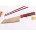 Couteau bunka 16cm japonais artisanal Takeshi Saji VG10 Rainbow Nashiji