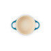 Mini cocotte ronde en céramique Le Creuset 10cm Deep Teal