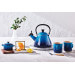 Mini cocotte ronde en céramique Le Creuset 10cm Azur