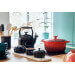Mini cocotte ronde en céramique Le Creuset 10cm Noir Onyx