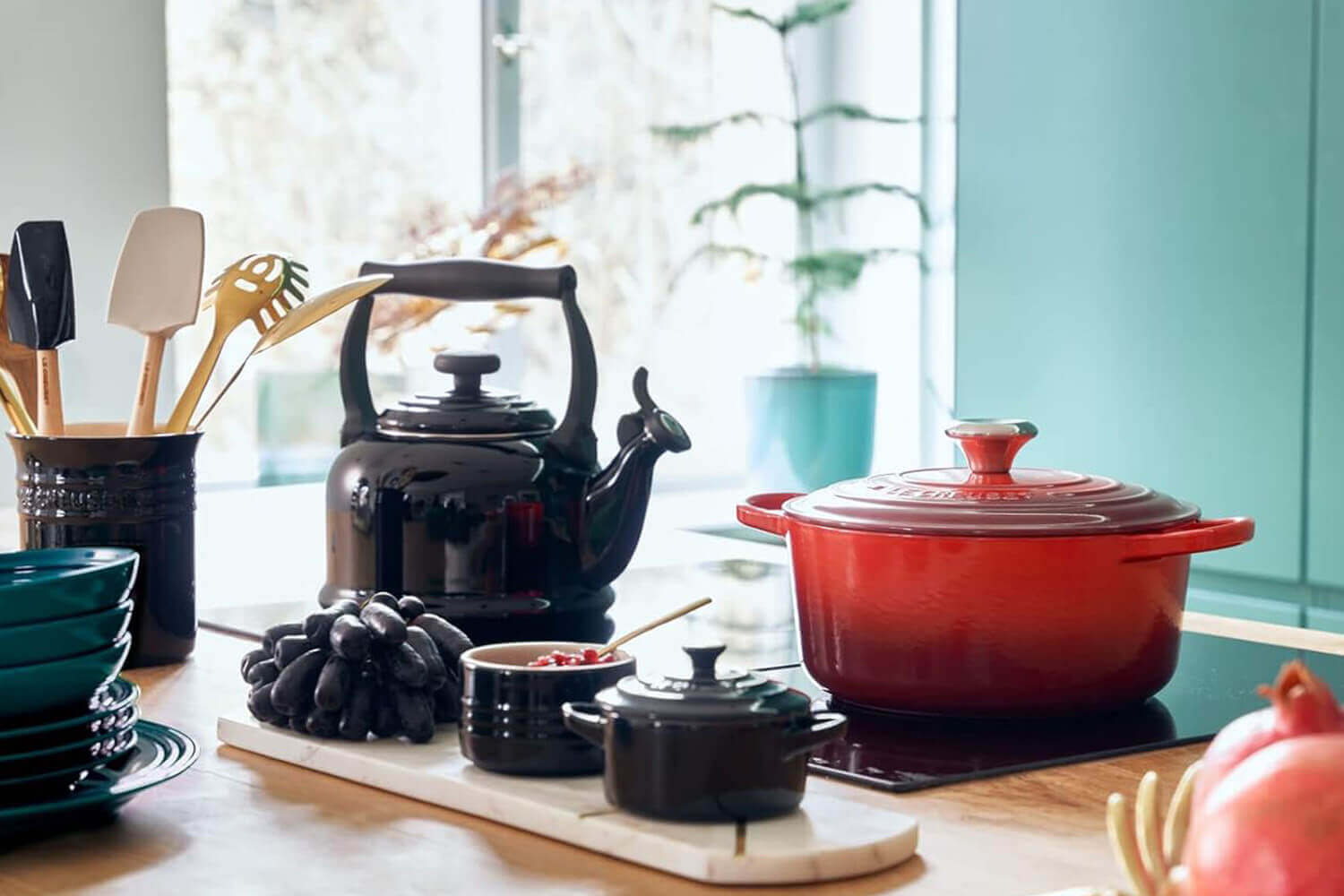 Mini cocotte Le Creuset ronde 10cm en céramique Onyx