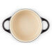 Mini cocotte ronde en céramique Le Creuset 10cm Noir Onyx