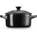 Mini cocotte ronde en céramique Le Creuset 10cm Noir Onyx