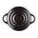 Mini cocotte ronde en céramique Le Creuset 10cm Noir Onyx