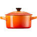 Mini cocotte ronde en céramique Le Creuset 10cm Volcanique