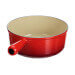 Caquelon Le Creuset 22CM en fonte émaillée Cerise