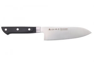 Couteau santoku 17cm japonais Satake Cutlery Black Pakkawood