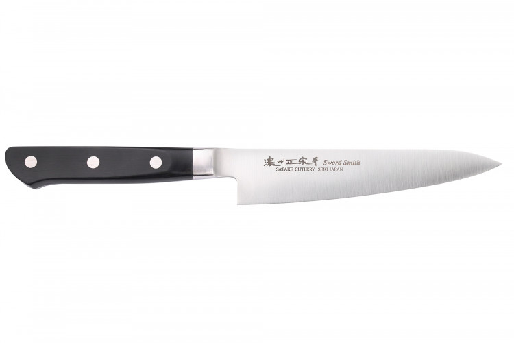 Couteau d'office 13,5cm japonais Satake Black Pakkawood