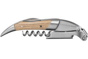 Tire-bouchon sommelier Le Creuset Premium en chêne véritable