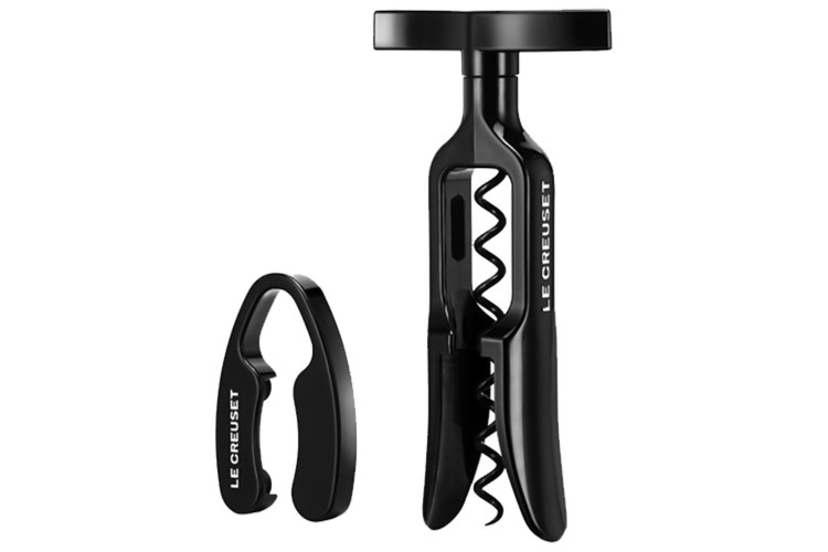 Tire-bouchon Le Creuset GS-100 Noir Onyx + coupe-capsule