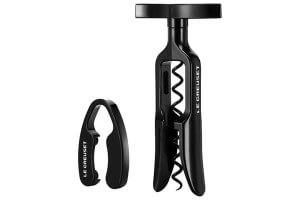 Tire-bouchon Le Creuset GS-100 Noir Onyx + coupe-capsule