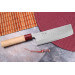 Couteau nakiri japonais artisanal Tsunehisa Aogami Super martelé 16,5cm