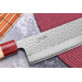 Couteau nakiri japonais artisanal Tsunehisa Aogami Super martelé 16,5cm