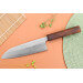 Couteau santoku 16,5cm japonais artisanal Yuzo Enju Damas 440C