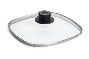 Couvercle Woll carré en verre de sécurité