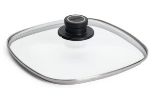 Couvercle Woll carré en verre de sécurité