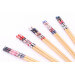 Set de 5 paires de baguettes chinoises en bambou Kutoyama - Modèle 4