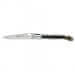 Couteau Laguiole GILLES, manche 12 cm corne de bélier jaspée