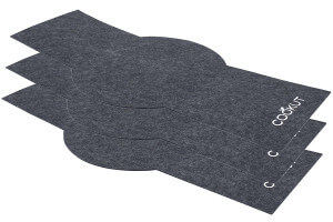 Set de 3 feutrines Cookut pour ustensiles de cuisson