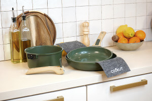Set de 3 feutrines Cookut pour ustensiles de cuisson