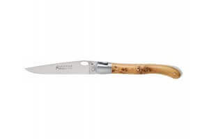 Couteau Laguiole GILLES ambidextre, manche 12 cm genévrier