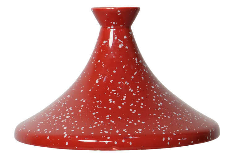 Couvercle tajine Cookut en céramique pour L'Incroyable cocotte 24cm + livret de recettes