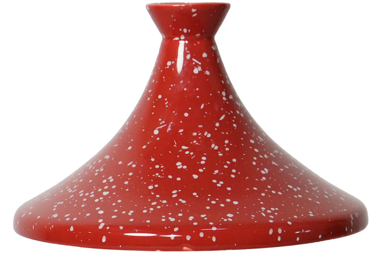 Couvercle tajine Cookut en c&eacute;ramique pour L'Incroyable cocotte 28cm + livret de recettes