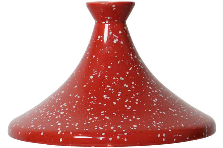 Couvercle tajine Cookut en céramique pour L'Incroyable cocotte 28cm + livret de recettes