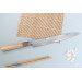 Couteau yanagiba 27cm japonais artisanal Nakamura Kaishin Ginsan Damas