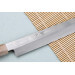 Couteau yanagiba 27cm japonais artisanal Nakamura Kaishin Ginsan Damas