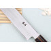 Couteau yanagiba kiritsuke 27cm japonais artisanal Nakamura Kaishin Ginsan Damas