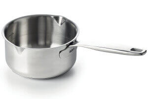 Casserole Beka Maestro en acier inoxydable 18/10 avec 2 becs verseurs