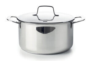 Faitout Beka Maestro en acier inoxydable 18/10 avec couvercle