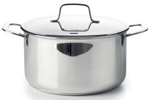 Faitout Beka Maestro en acier inoxydable 18/10 avec couvercle