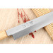 Couteau yanagiba kiritsuke 24cm japonais artisanal Nakamura Kaishin Saku WS2 en chêne
