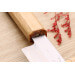 Couteau yanagiba kiritsuke 24cm japonais artisanal Nakamura Kaishin Saku WS2 en chêne