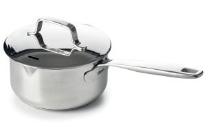 Casserole Beka Maestro 16cm en acier inoxydable 18/10 2 becs verseurs + couvercle