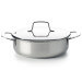Sauteuse Beka Maestro 24cm en acier inoxydable 18/10 2 anses + couvercle