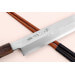 Couteau yanagiba 30cm japonais artisanal Nakamura Kaishin Suminagashi WS1