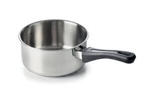 Casserole Beka Polo en acier inoxydable 18/10 et poignée en bakélite